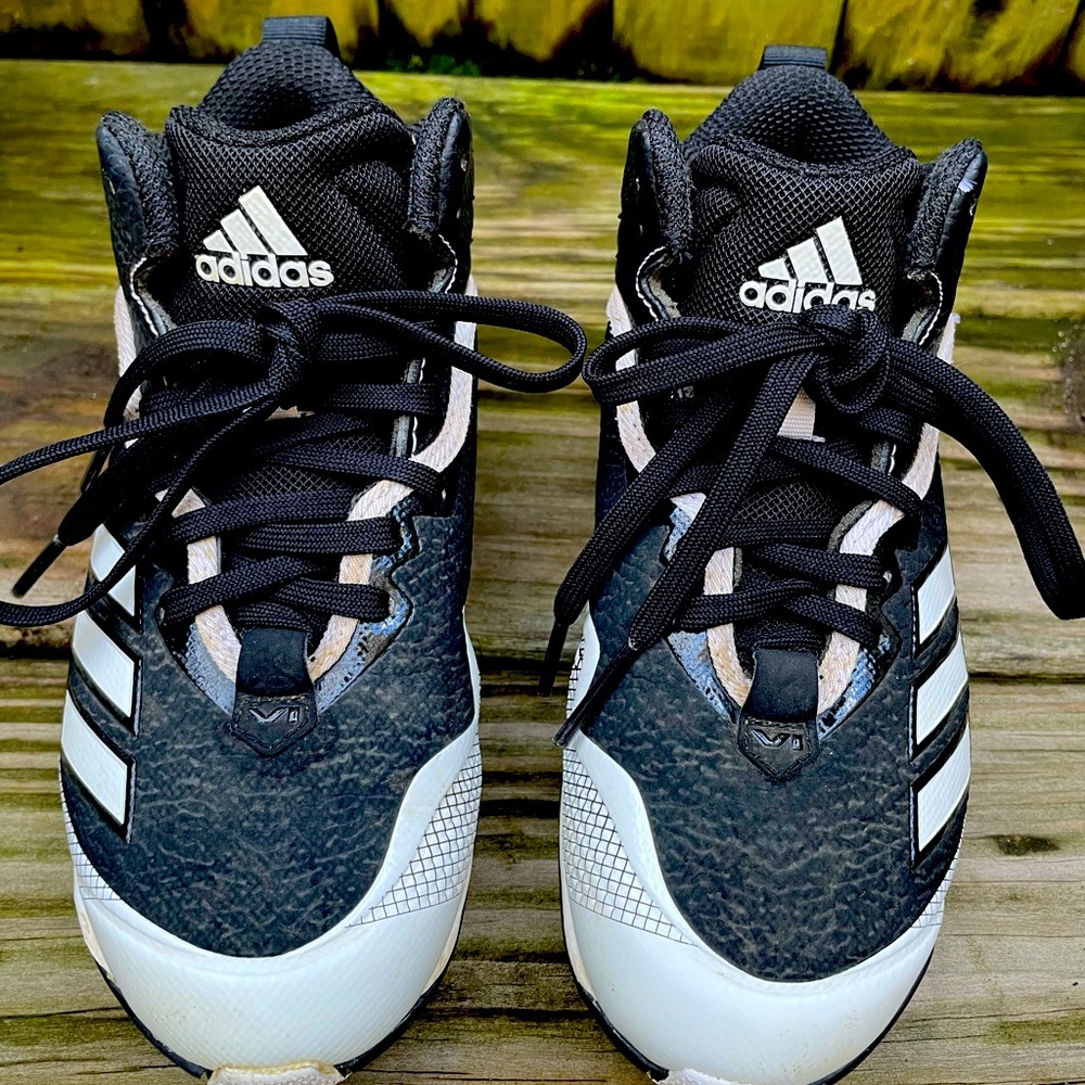 Adidas Ironskin Kids’ Football Cleats, Size 1